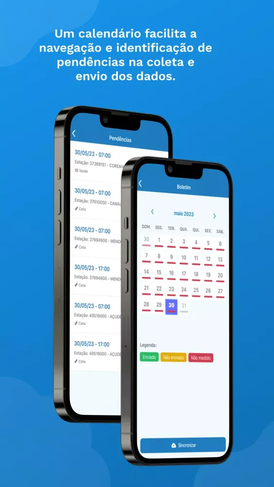 HidroObserva Screenshots