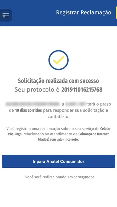 Anatel Consumidor Mobile应用截图