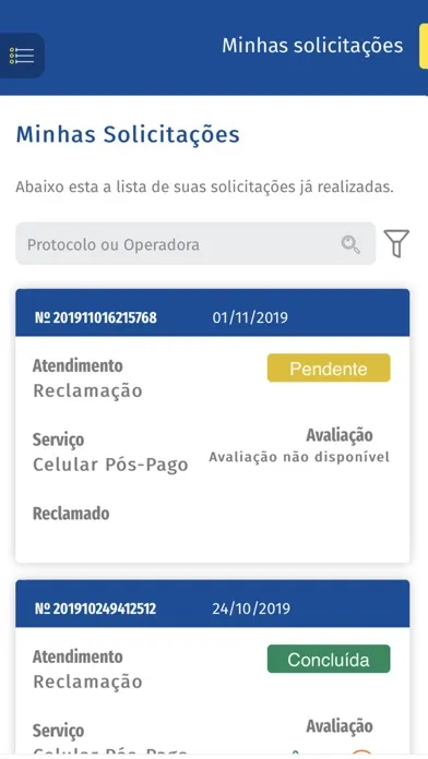 Anatel Consumidor Mobile应用截图