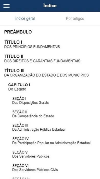 Constituição da Bahia Screenshots