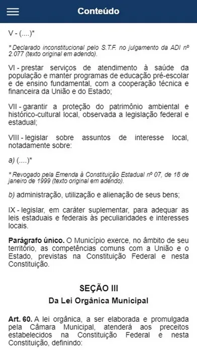 Constituição da Bahia Screenshots