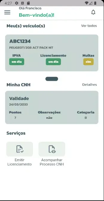 Meu Detran CE应用截图
