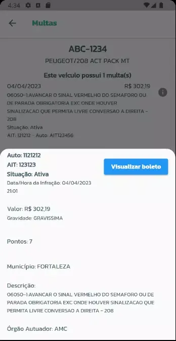 Meu Detran CE应用截图