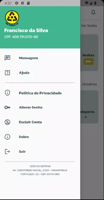 Meu Detran CE应用截图