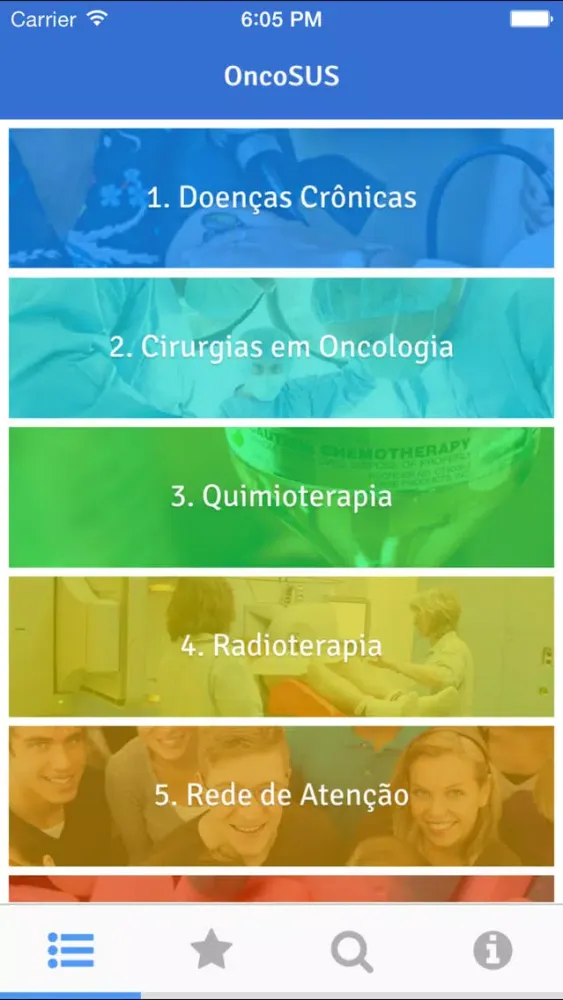 Captures d'écran de OncoSUS