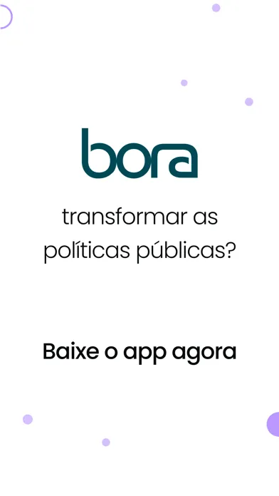 Ảnh chụp màn hình của BORA - Public Policies