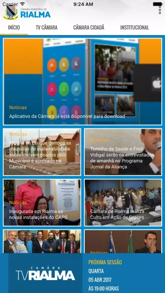 Screenshot di Câmara Rialma