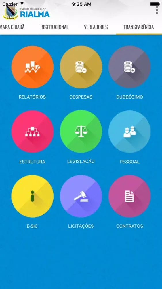 Screenshot di Câmara Rialma
