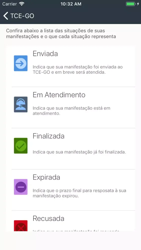 تصاویر App TCE-GO