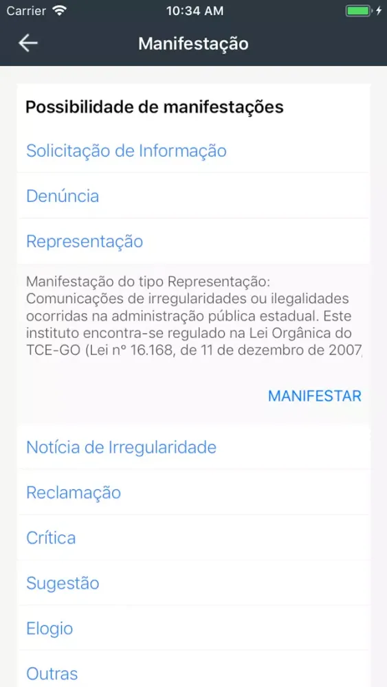تصاویر App TCE-GO