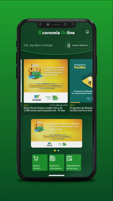 Capturas de pantalla de EON