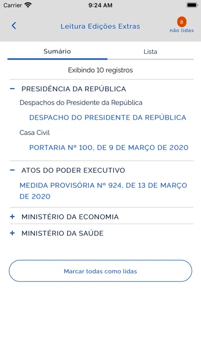 صور Diário Oficial da União (DOU)