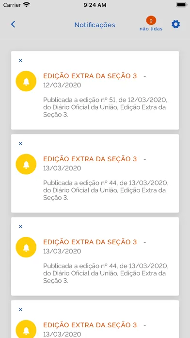 صور Diário Oficial da União (DOU)