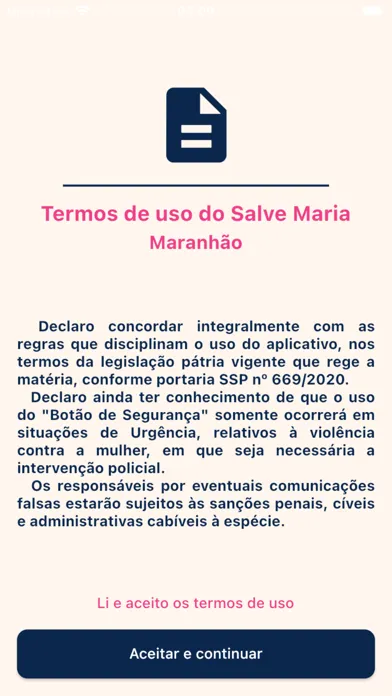 Captures d'écran de Salve Maria - Maranhão