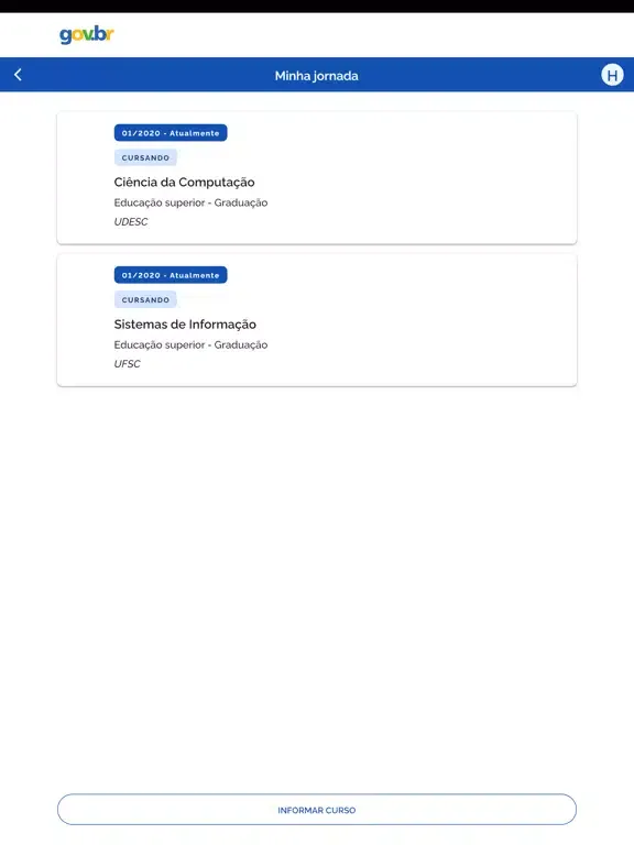 Capturas de pantalla de Jornada do Estudante iPad 