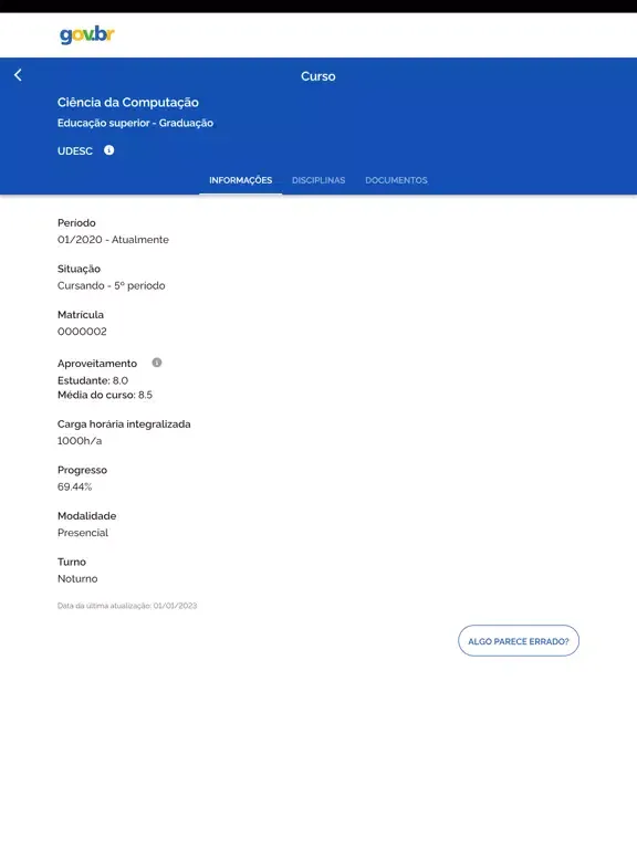 Capturas de pantalla de Jornada do Estudante iPad 