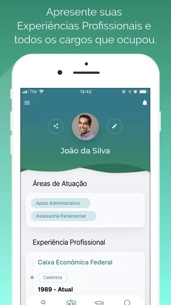 Screenshot di Sigepe Banco de Talentos