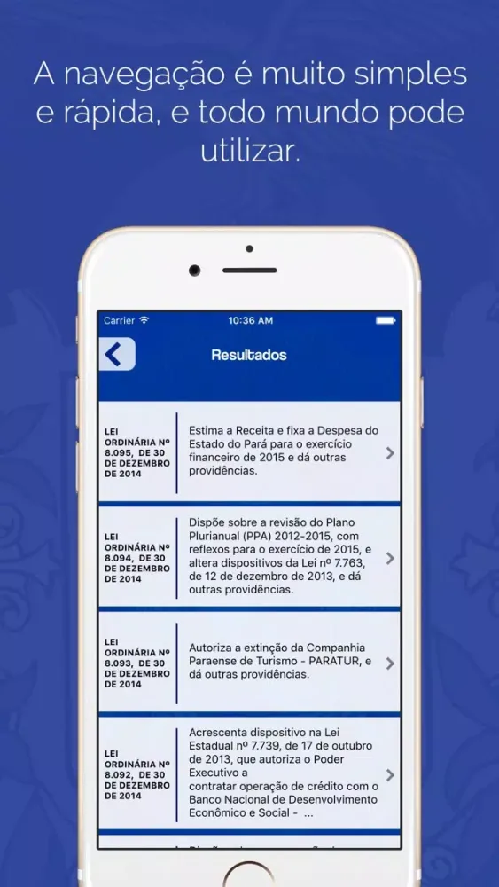 LegisPará سکرین شاٹس