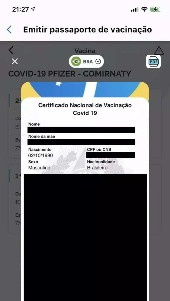Passaporte da Vacina - Pará Screenshots