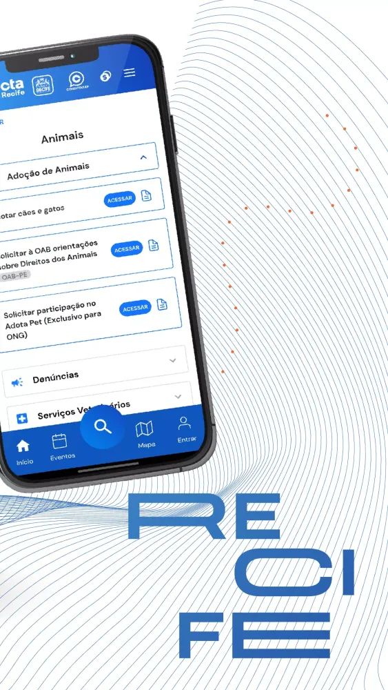Conecta Recife App Screenshots
