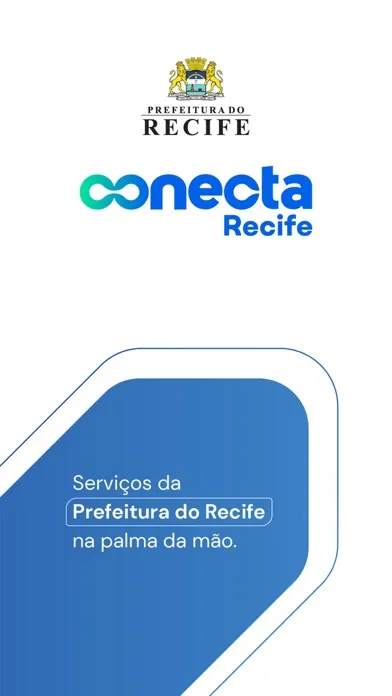 Capturas de tela do Conecta Recife App