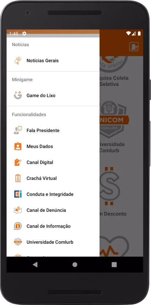 App COMLURB应用截图