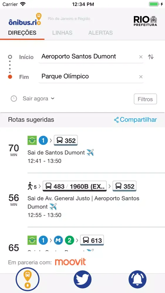 ภาพหน้าจอของ Ônibus.Rio