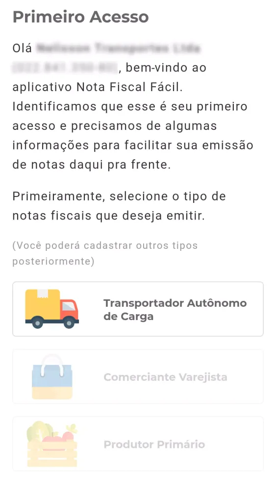 Capturas de pantalla de Nota Fiscal Fácil