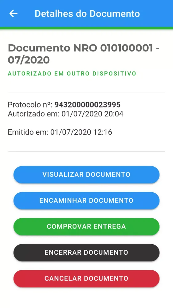 Capturas de pantalla de Nota Fiscal Fácil