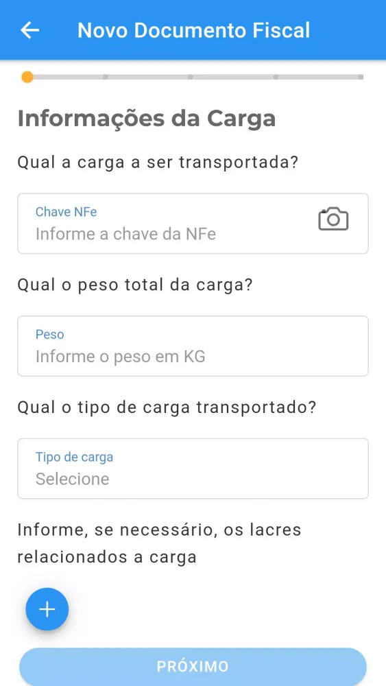 Capturas de pantalla de Nota Fiscal Fácil