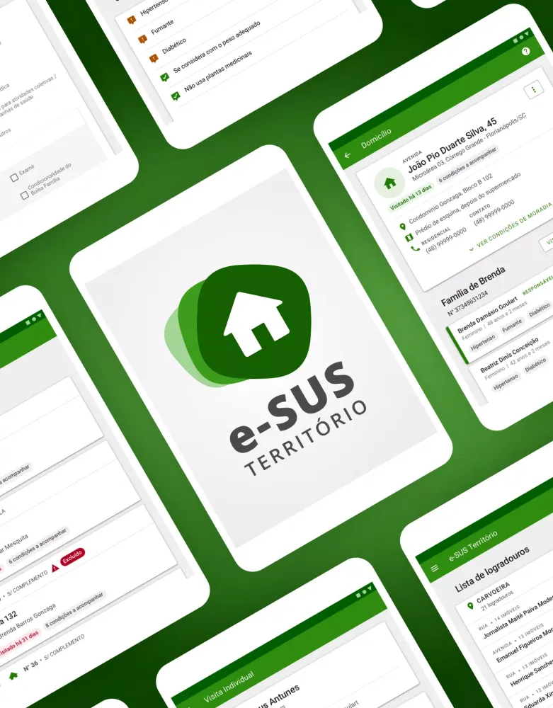 e-SUS Território Screenshots