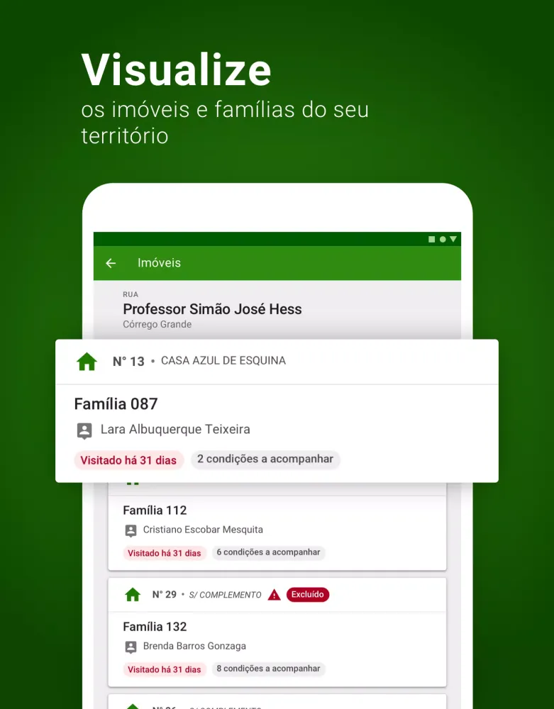 e-SUS Território Screenshots