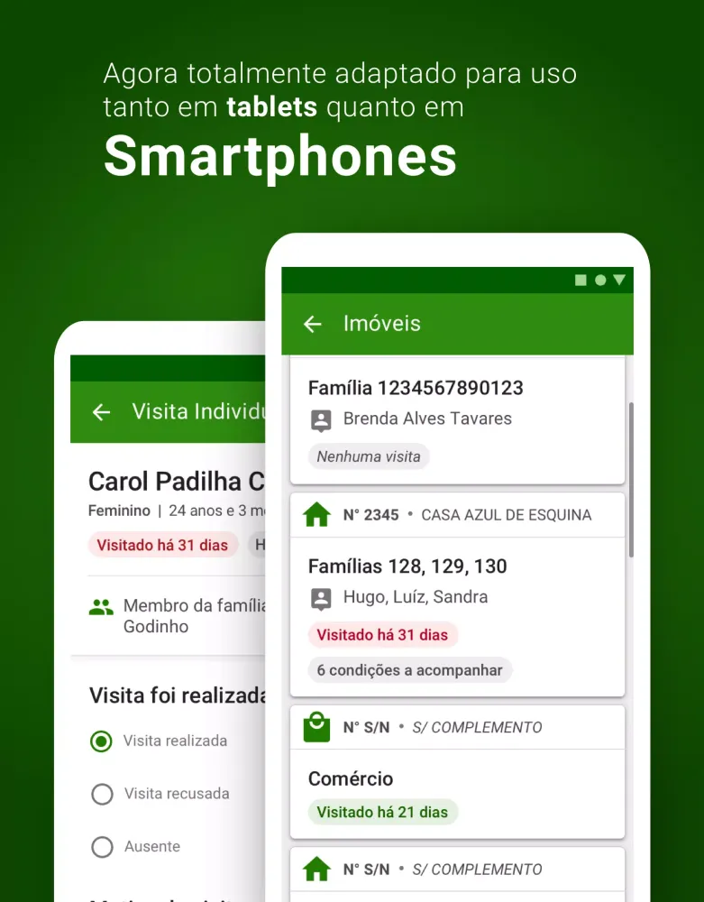 e-SUS Território Screenshots