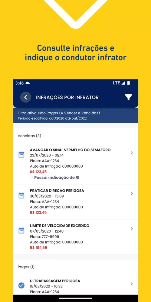 Carteira Digital de Trânsito應用截圖
