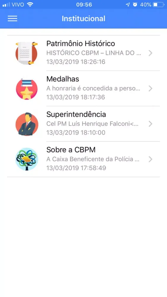 Caixa Beneficente SP سکرین شاٹس
