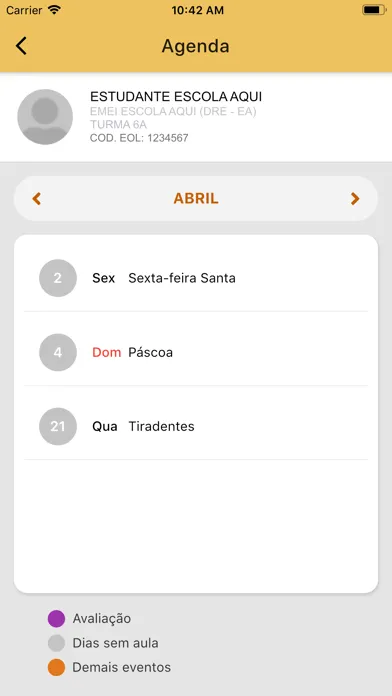 Escola aqui স্ক্রিনশট