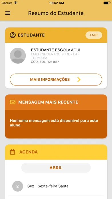 Escola aqui স্ক্রিনশট