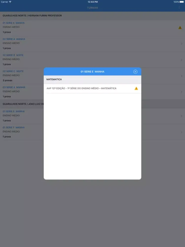 Leitor Resposta iPad 应用截图
