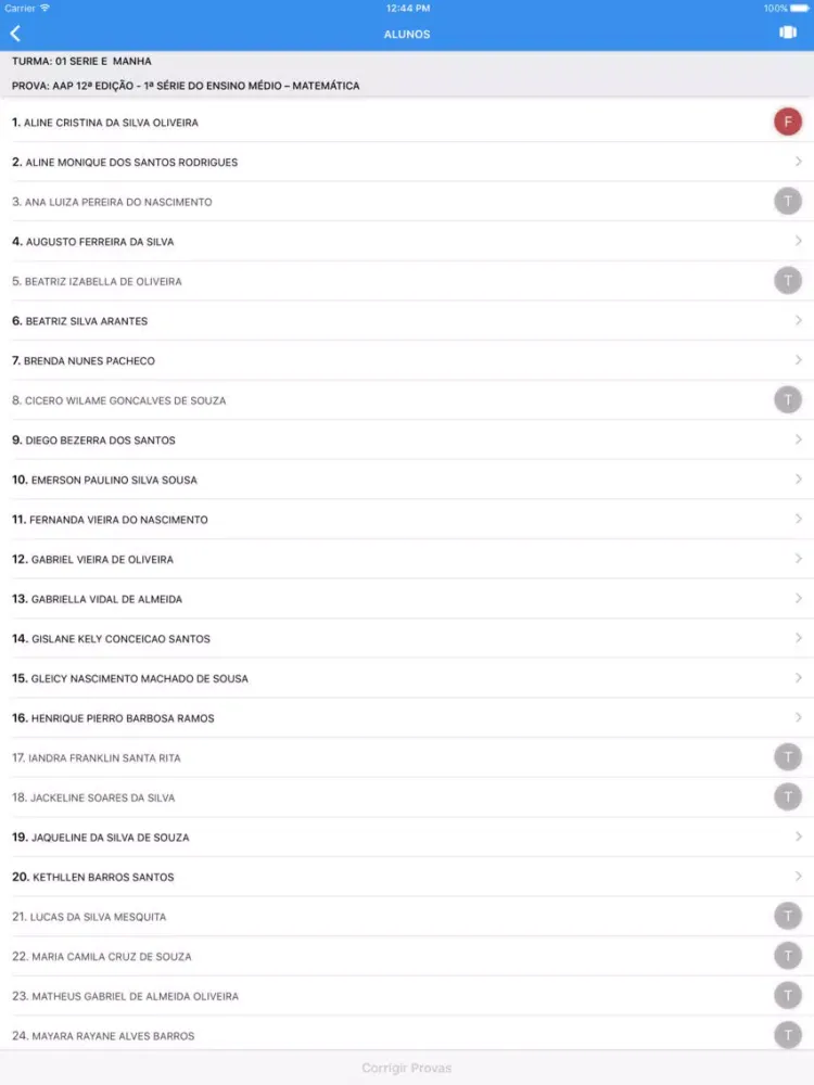 Leitor Resposta iPad 应用截图