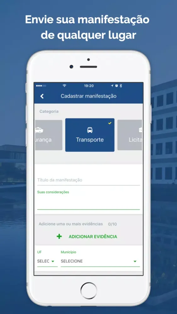 Screenshot di #EuFiscalizo