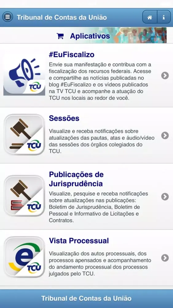 Tribunal de Contas da União স্ক্রিনশট
