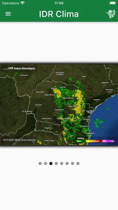 Capturas de pantalla de IDR Clima