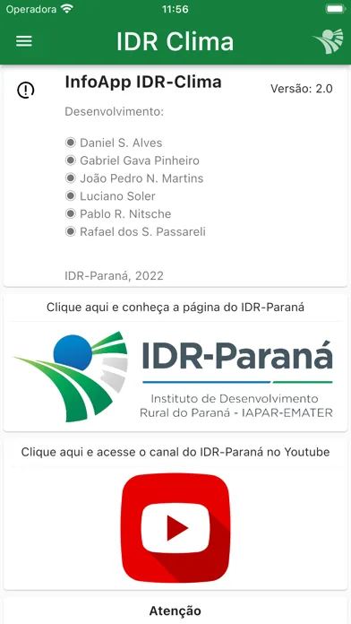 Capturas de pantalla de IDR Clima