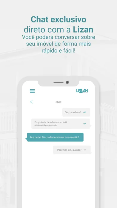 Capturas de tela do LIZAN