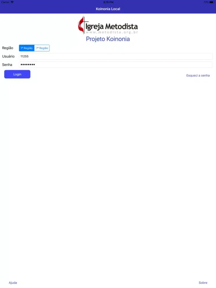 Koinonia Local iPad  स्क्रीनशॉट