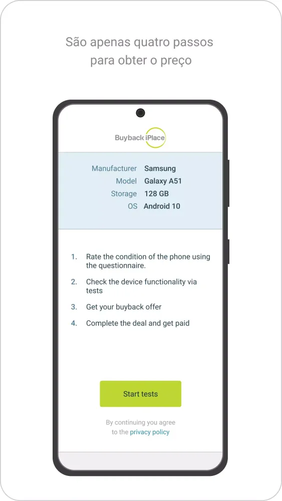 Buyback iPlace Screenshots