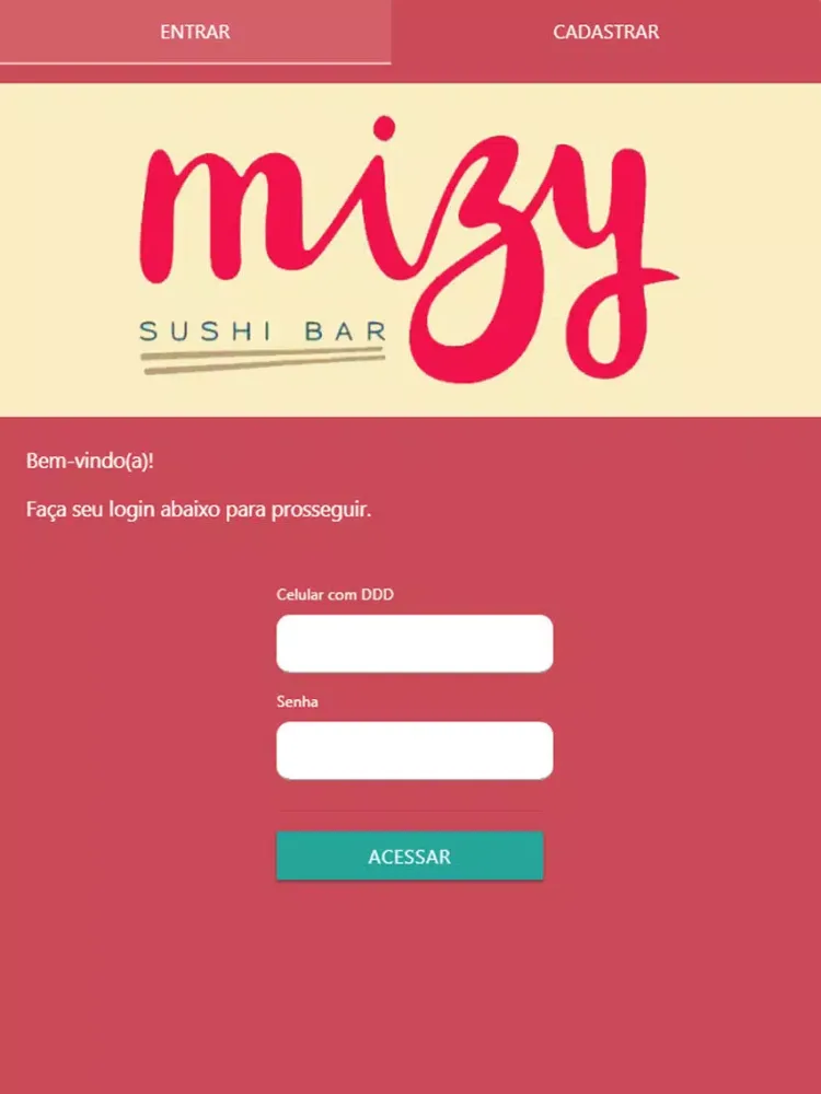 Mizy Sushi Bar iPad Screenshots