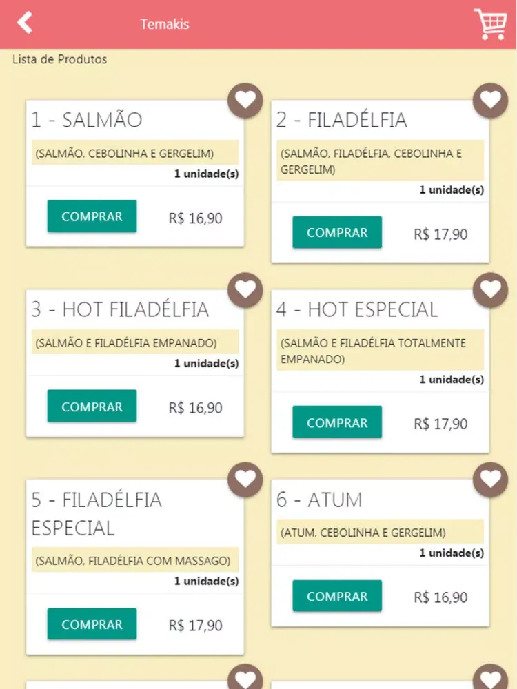 Mizy Sushi Bar iPad Screenshots