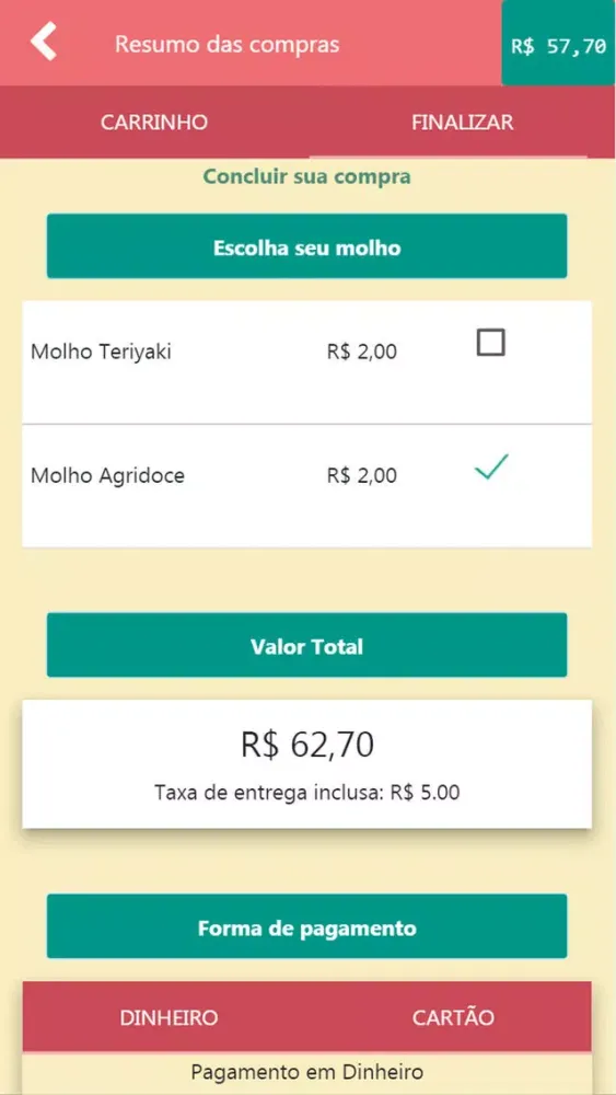 Mizy Sushi Bar Screenshots