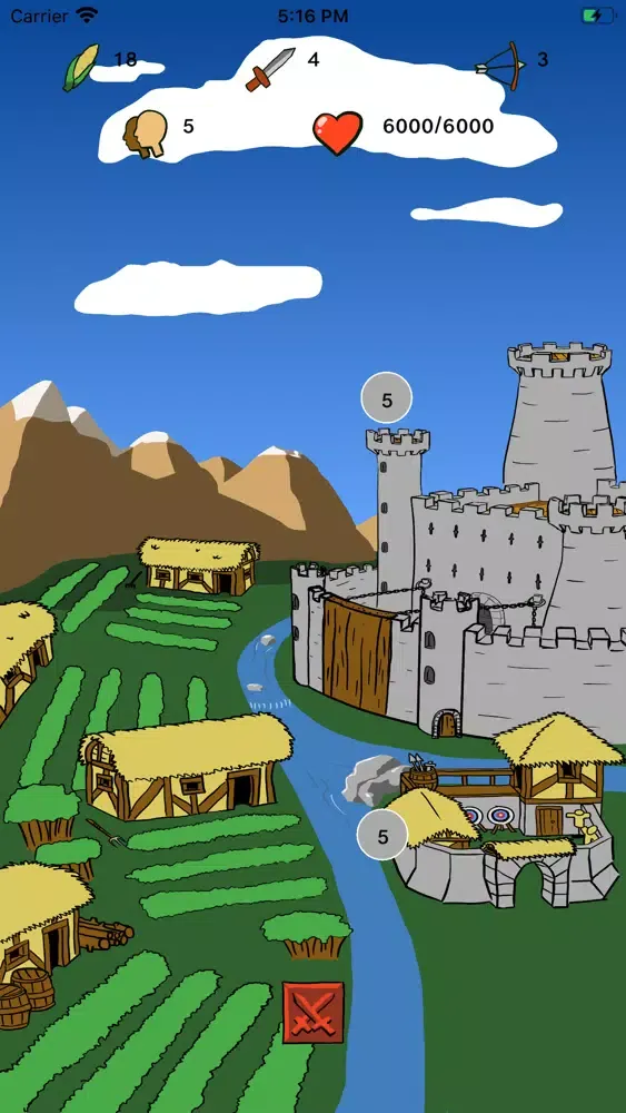Ảnh chụp màn hình của Medieval Wars
